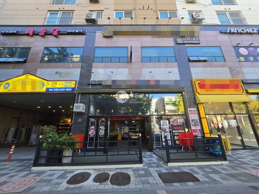 인천 남동구 구월동 구월동 오피스 상권 1층 식당 양도 월세 매물번호 14386 사진 1