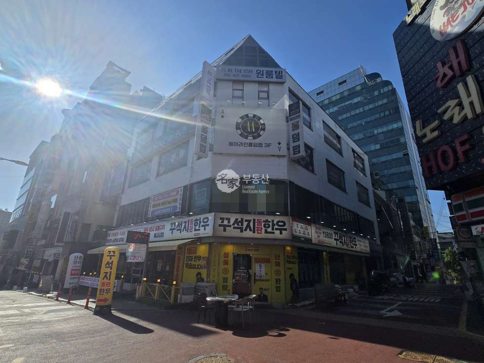인천 미추홀구 주안동 주안역 인근 평수 대비 저렴한 월차임의 대형 상가 월세 매물번호 15944 사진 1