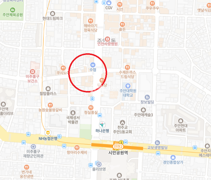 인천 미추홀구 주안동 GreyCube그레이큐브동 주안동 올리모델링한 무권리 공실 3층 상가 월세 매물번호 11875 사진 13